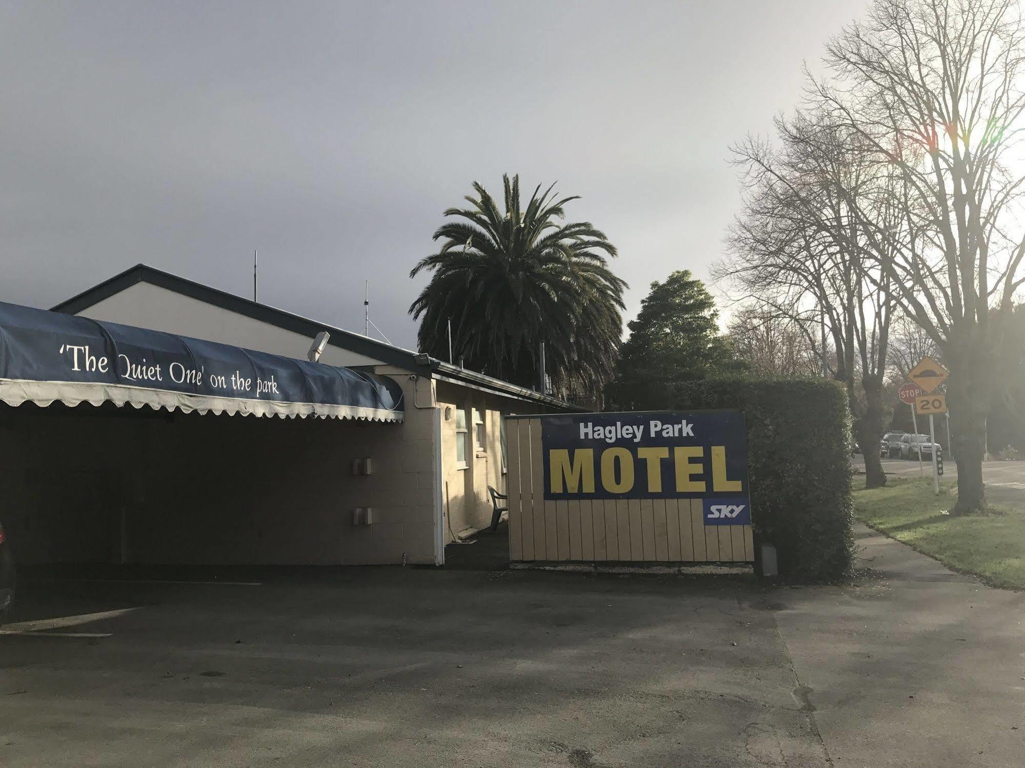 كريستتشيرش Hagley Park Motel المظهر الخارجي الصورة